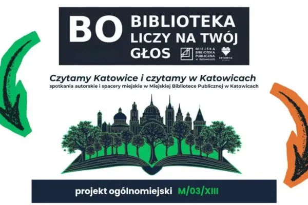 Ostatnie godziny głosowania w Budżecie Obywatelskim Katowic. Biblioteka walczy o projekt literacki