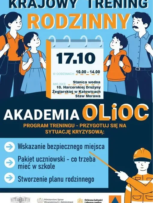 Krajowy Trening Rodzinny AOLiOC w Katowicach – naucz się reagować w sytuacjach kryzysowych