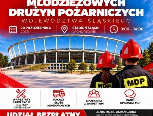 IV Kongres Rozwojowy Młodzieżowych Drużyn Pożarniczych na Stadionie Śląskim