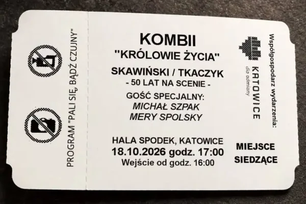 Ostatnia szansa na bilety na Kombii w Katowicach – pula ograniczona