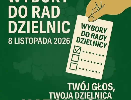 Wybory do Rad Dzielnic w Katowicach – 8 listopada 2026