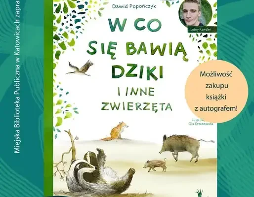 Leśny Kawaler spotka się z czytelnikami w Katowicach