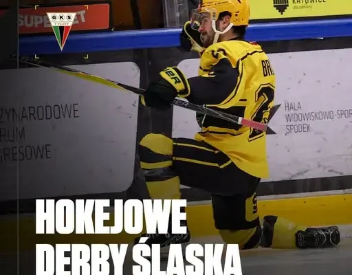 Derby Śląska w hokeju: GKS Katowice przegrywa z rywalem. Skrót meczu dostępny