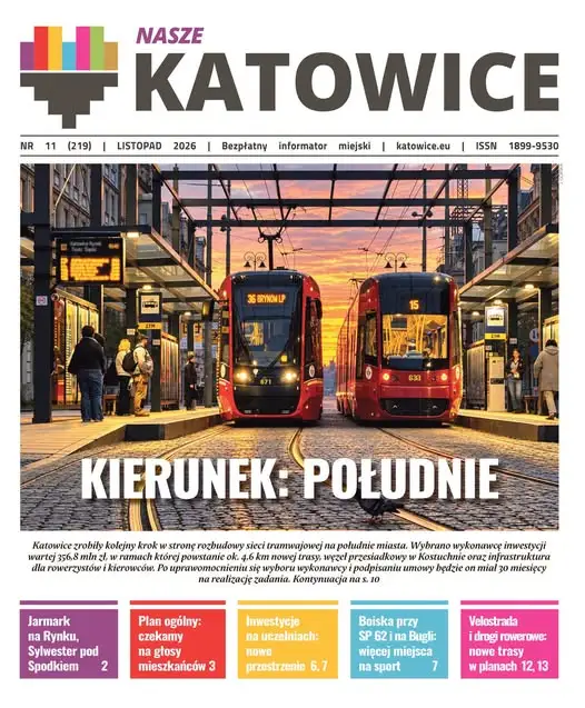 Listopadowy numer „Naszych Katowic” trafił do skrzynek mieszkańców