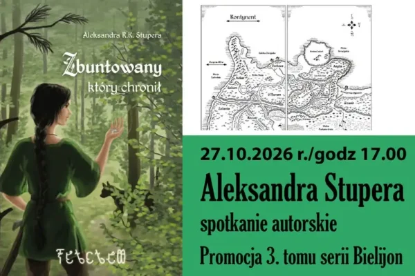 Spotkanie autorskie z Aleksandrą Stuperą w bibliotece w Murckach