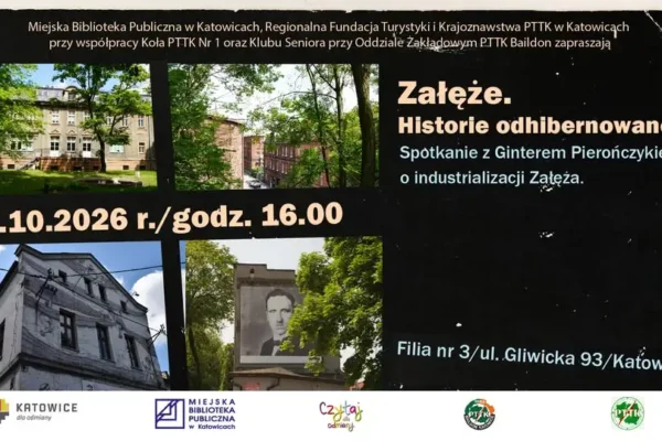 Dwa śląskie spotkania w katowickich bibliotekach już jutro