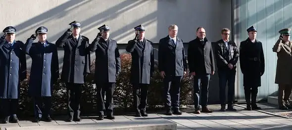 Wicewojewoda Śląski i strażacy oddali hołd poległym na służbie przed dniem Wszystkich Świętych